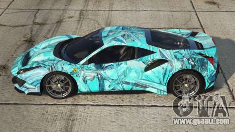 Ferrari 488 Pista Aqua