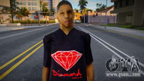 Skin for Diamond RP By Luis Carter for GTA San Andreas