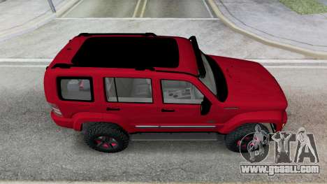 Jeep Cherokee (KK) Alabama Crimson for GTA San Andreas