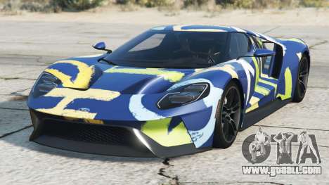 Ford GT Yale Blue