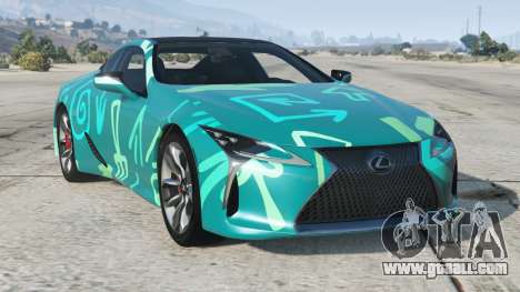 Lexus LC 500 Viridian Green