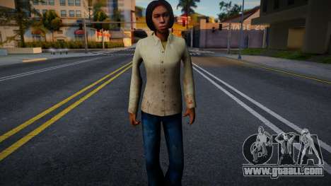 Half-Life 2 Citizens Female v6 for GTA San Andreas
