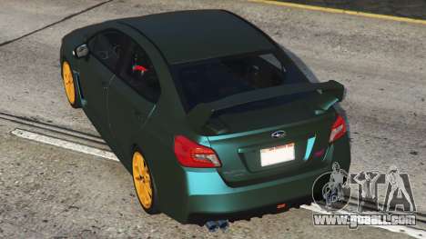 Subaru WRX Green Kelp