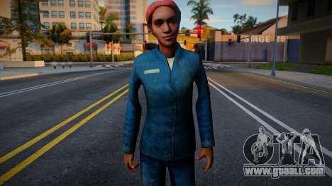 Half-Life 2 Citizens Female v3 for GTA San Andreas