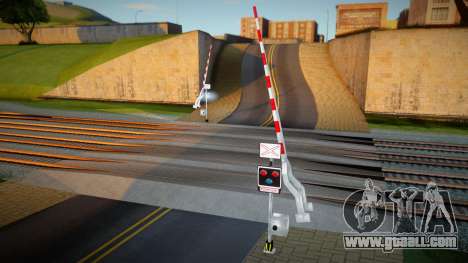Railroad Crossing Mod Slovakia v7 for GTA San Andreas
