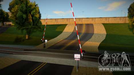 Railroad Crossing Mod Slovakia v23 for GTA San Andreas