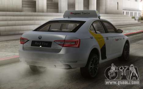 Skoda Superb Yandex Taxi for GTA San Andreas