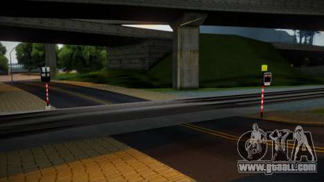 Railroad Crossing Mod Slovakia v10 for GTA San Andreas