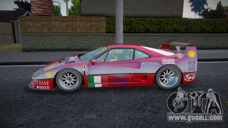 1996 Ferrari F40 GTE for GTA San Andreas