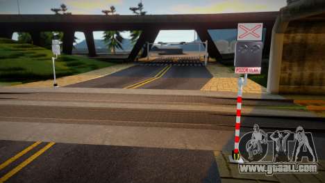 Railroad Crossing Mod Slovakia v19 for GTA San Andreas