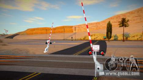 Railroad Crossing Mod Slovakia v30 for GTA San Andreas
