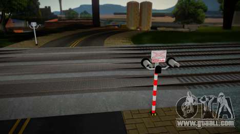 Railroad Crossing Mod Czech v6 for GTA San Andreas