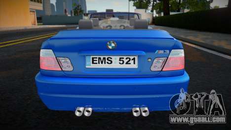 BMW E46 Cabriolet Jack for GTA San Andreas