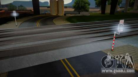 Railroad Crossing Mod Slovakia v27 for GTA San Andreas