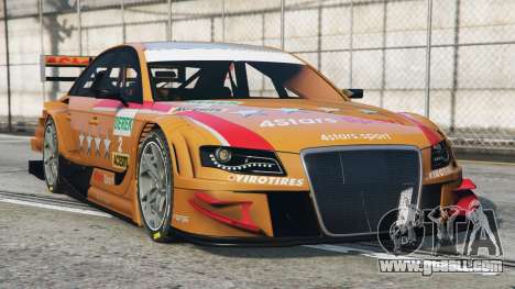 Audi A4 DTM Deep Saffron
