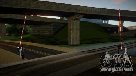 Railroad Crossing Mod Slovakia v23 for GTA San Andreas