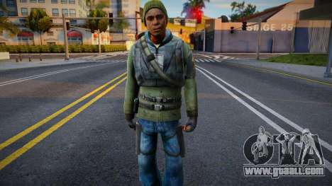 Half-Life 2 Rebels Male v1 for GTA San Andreas