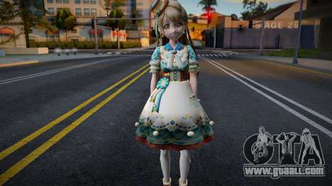 Kotori Love Live Recolor for GTA San Andreas