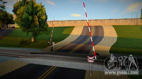Railroad Crossing Mod Czech v2 for GTA San Andreas