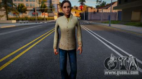Half-Life 2 Citizens Female v2 for GTA San Andreas