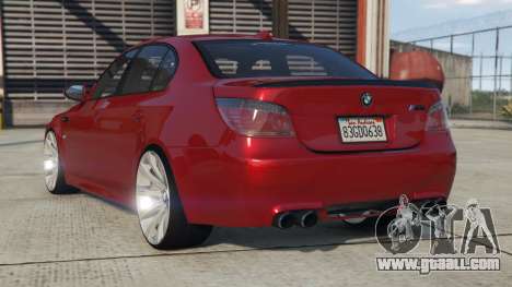 BMW M5 (E60) Ruby Red