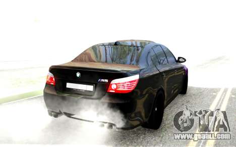BMW M6 E60 Black for GTA San Andreas