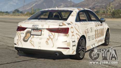 Audi A3 Sedan Desert Sand
