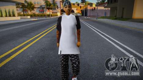 Gangirl3 Ballas skin for GTA San Andreas