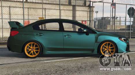 Subaru WRX Green Kelp