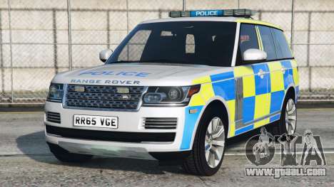 Range Rover Vogue Police