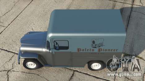 Willys Jeep Economy Delivery Truck Sonic Silver