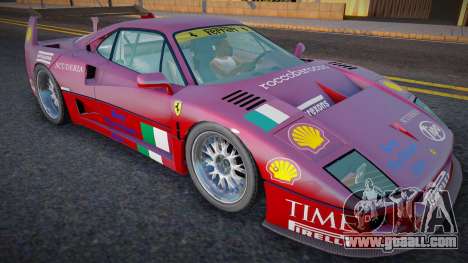 1996 Ferrari F40 GTE for GTA San Andreas