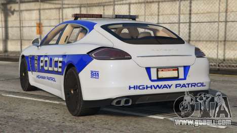 Porsche Panamera Turbo Police Hot Pursuit