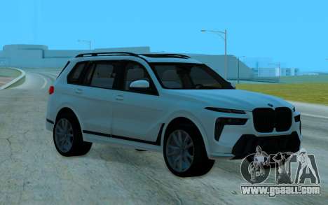 BMW X7 Restyling 2022 for GTA San Andreas