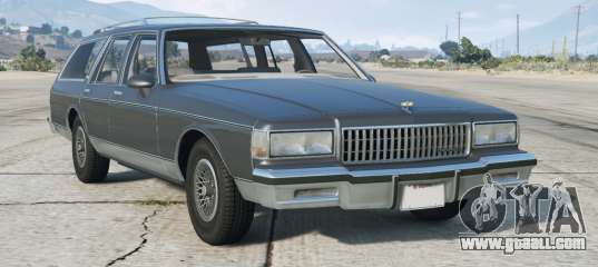 Chevrolet Caprice Classic Estate Wagon 1989 Trout [Replace] for GTA 5