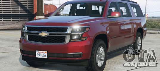 Chevrolet Suburban Persian Plum [Add-On] for GTA 5