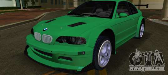 BMW M3 GTR E46 01 for GTA Vice City