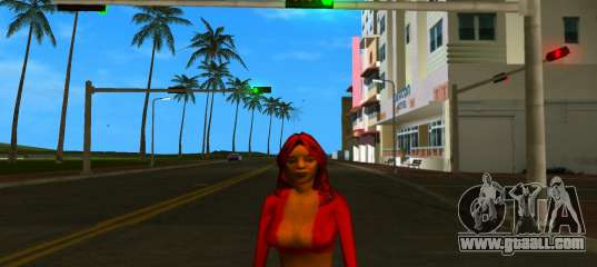 80S Hip-Hop Girl for GTA Vice City