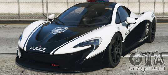 McLaren P1 Hot Pursuit Police [Add-On] for GTA 5