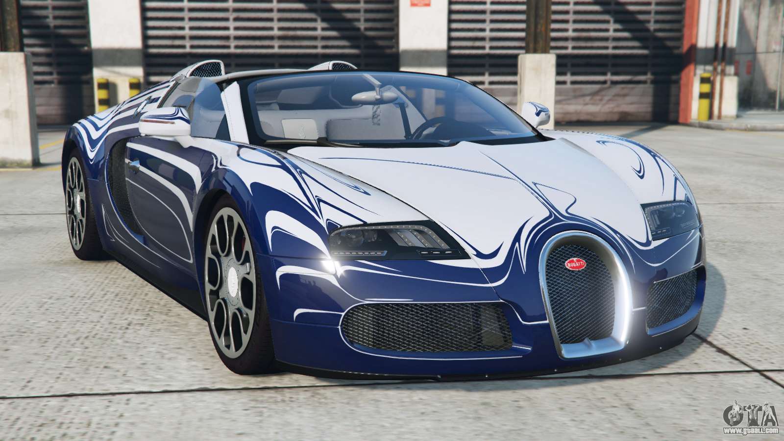 Localização do Bugatti Veyron no GTA 5