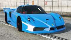Ferrari FXX Spanish Sky Blue [Replace] for GTA 5