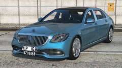 Mercedes-Maybach S 680 Rich Electric Blue [Add-On] for GTA 5