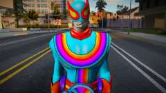 Captain Rainbow Skin Mod for GTA San Andreas