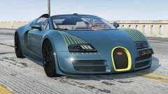 Bugatti Veyron Blue Sapphire [Replace] for GTA 5