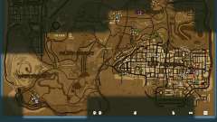 Western Style Map SA for GTA San Andreas Definitive Edition