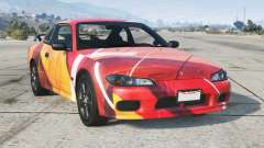 Nissan Silvia Spec-R Coral Red for GTA 5