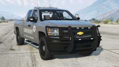 Chevrolet Silverado Pickup Police Suva Gray [Add-On] for GTA 5