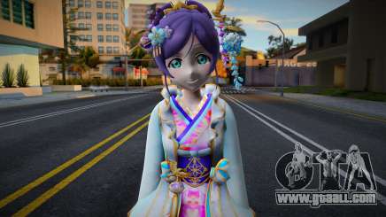 Nozomi Love Live Recolor for GTA San Andreas