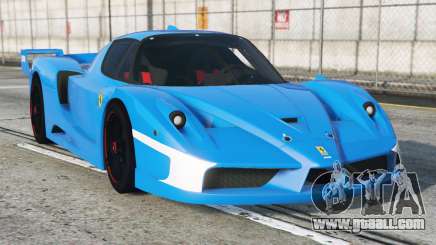 Ferrari FXX Spanish Sky Blue [Replace] for GTA 5