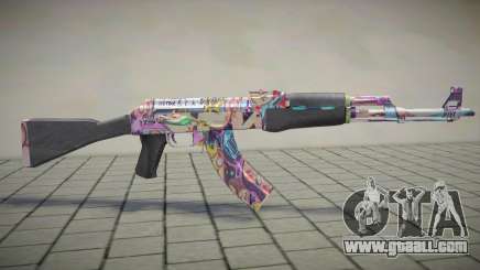 Ak-47 By Banifesta for GTA San Andreas